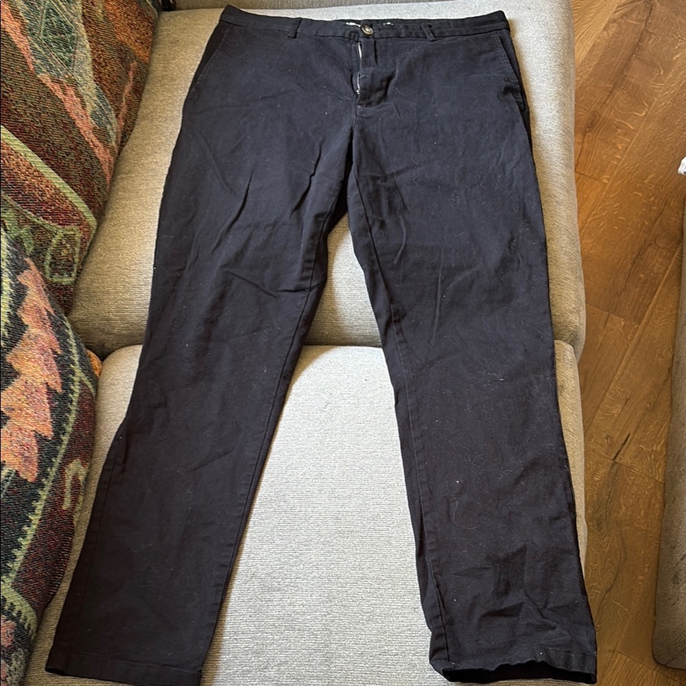 Old Navy Black Chinos Classic Cotton Blend